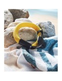 Bracelet porte-clés flottant personnalisé POLLY Matières : PET Couleurs : jaune impression logo haute qualité