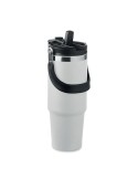 Gobelet double paroi personnalisé 850 ml SUMA HAND Couleurs : blanc Matières : acier inoxydable recyclé