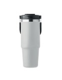 Gobelet double paroi personnalisé 850 ml SUMA HAND Couleurs : blanc Matières : acier inoxydable recyclé livraison express 24h 48