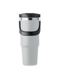 Gobelet double paroi personnalisé 850 ml SUMA HAND Couleurs : blanc Matières : acier inoxydable recyclé personnalisation rapide 