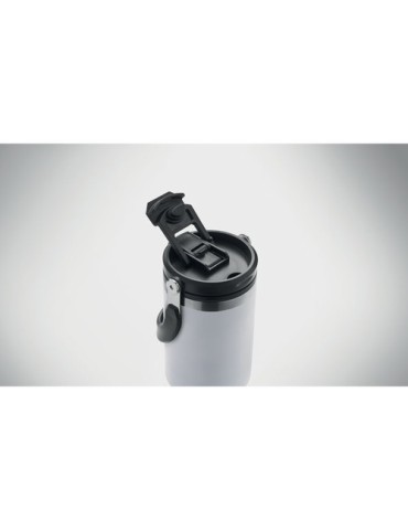 Gobelet double paroi personnalisé 850 ml SUMA HAND Couleurs : blanc Matières : acier inoxydable recyclé goodies personnalisé en 