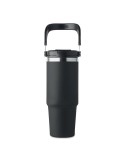 Gobelet double paroi personnalisé 850 ml SUMA HAND Couleurs : noir Matières : acier inoxydable recyclé impression haute définiti