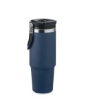Gobelet double paroi personnalisé 850 ml SUMA HAND Couleurs : bleu marine Matières : acier inoxydable recyclé goodies publicitai