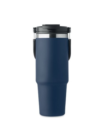Gobelet double paroi personnalisé 850 ml SUMA HAND Couleurs : bleu marine Matières : acier inoxydable recyclé accessoire événeme