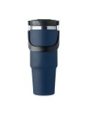 Gobelet double paroi personnalisé 850 ml SUMA HAND Couleurs : bleu marine Matières : acier inoxydable recyclé objet publicitaire