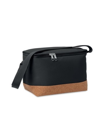 Sac isotherme  600D RPET - KOELER Matières : PET recyclé Couleurs : noir personnalisable avec votre logo