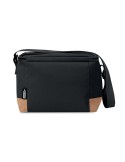 Sac isotherme  600D RPET - KOELER Matières : PET recyclé Couleurs : noir impression haute définition