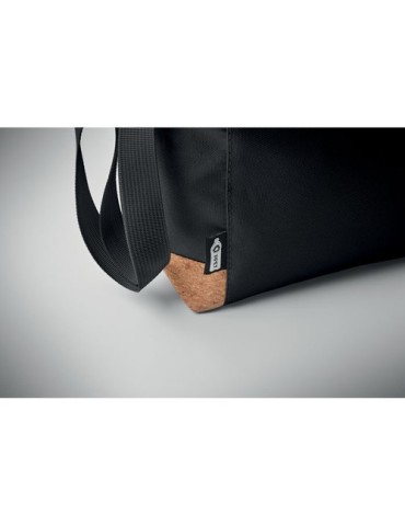 Sac isotherme  600D RPET - KOELER Matières : PET recyclé Couleurs : noir accessoire événementiel unique