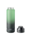 Bouteille de sport  1L en RPET - LEVEL Matières : PET recyclé Couleurs : vert impression haute définition