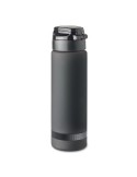 Bouteille de sport  1L en RPET - LEVEL Matières : PET recyclé Couleurs : noir livraison express 24h 48h