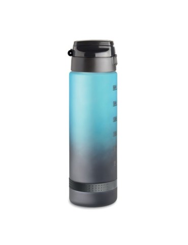 Bouteille de sport  1L en RPET - LEVEL Matières : PET recyclé Couleurs : turquoise cadeau affaires élégant