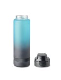 Bouteille de sport  1L en RPET - LEVEL Matières : PET recyclé Couleurs : turquoise goodies publicitaire durable