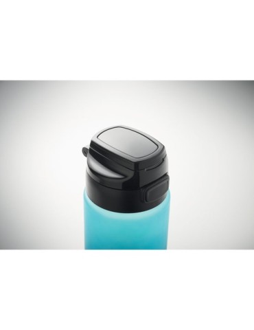 Bouteille de sport  1L en RPET - LEVEL Matières : PET recyclé Couleurs : turquoise objet promotionnel éco-responsable