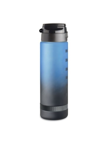 Bouteille de sport  1L en RPET - LEVEL Matières : PET recyclé Couleurs : bleu objet promo petit budget