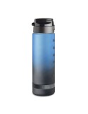 Bouteille de sport  1L en RPET - LEVEL Matières : PET recyclé Couleurs : bleu objet promo petit budget