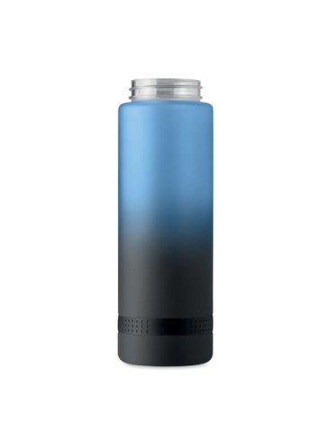 Bouteille de sport  1L en RPET - LEVEL Matières : PET recyclé Couleurs : bleu livraison express 24h 48h