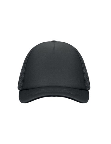 Casquette publicitaire personnalisée BUBBLE Matières : polyéthylène (PE) Couleurs : noir cadeau client original