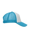 Casquette publicitaire personnalisée BUBBLE Matières : polyéthylène (PE) Couleurs : blanc marquage laser ultra précis