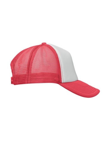 Casquette publicitaire personnalisée BUBBLE Matières : polyéthylène (PE) Couleurs : blanc goodies personnalisé en stock