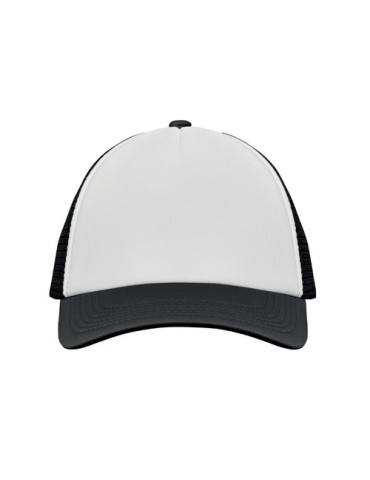 Casquette publicitaire personnalisée BUBBLE Matières : polyéthylène (PE) Couleurs : blanc objet publicitaire robuste