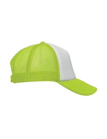 Casquette publicitaire personnalisée BUBBLE Matières : polyéthylène (PE) Couleurs : blanc objet promo petit budget