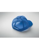 Casquette publicitaire personnalisée BUBBLE Matières : polyéthylène (PE) Couleurs : bleu royal personnalisation rapide en France