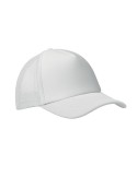 Casquette publicitaire personnalisée BUBBLE Matières : polyéthylène (PE) Couleurs : blanc personnalisation rapide en France