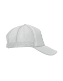 Casquette publicitaire personnalisée BUBBLE Matières : polyéthylène (PE) Couleurs : blanc objet publicitaire robuste