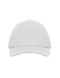 Casquette publicitaire personnalisée BUBBLE Matières : polyéthylène (PE) Couleurs : blanc marquage couleur éclatante