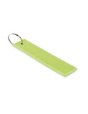 Porte-clés publicitaires personnalisés Key tag TAKEOFF Matières : PET Couleurs : vert fluo goodies publicitaire événementiel