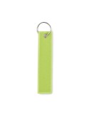 Porte-clés publicitaires personnalisés Key tag TAKEOFF Matières : PET Couleurs : vert fluo cadeau client original