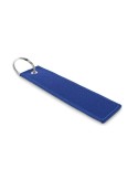 Porte-clés publicitaires personnalisés Key tag TAKEOFF Matières : PET Couleurs : bleu royal impression haute définition
