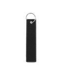 Porte-clés publicitaires personnalisés Key tag TAKEOFF Matières : PET Couleurs : noir accessoire événementiel unique