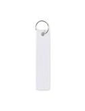 Porte-clés publicitaires personnalisés Key tag TAKEOFF Matières : PET Couleurs : blanc goodies entreprise design