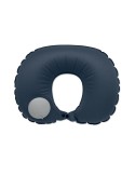 Oreiller gonflable de voyage publicitaire HEDDOW Matières : PET Couleurs : bleu cadeau entreprise pas cher