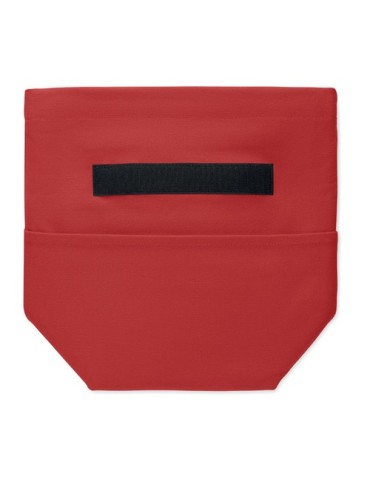 Sac isotherme  en coton recyclé RECOBA COLOUR Matières : coton recyclé Couleurs : rouge cadeau client original