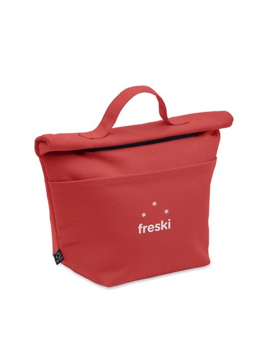 Sac isotherme en coton recyclé RECOBA COLOUR Personnalisé