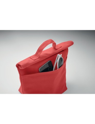 Sac isotherme  en coton recyclé RECOBA COLOUR Matières : coton recyclé Couleurs : rouge accessoire événementiel unique