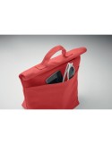 Sac isotherme  en coton recyclé RECOBA COLOUR Matières : coton recyclé Couleurs : rouge accessoire événementiel unique