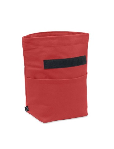 Sac isotherme  en coton recyclé RECOBA COLOUR Matières : coton recyclé Couleurs : rouge goodies entreprise design