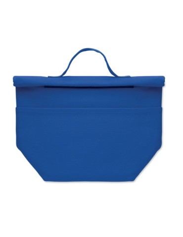 Sac isotherme  en coton recyclé RECOBA COLOUR Matières : coton recyclé Couleurs : bleu royal cadeau collaborateur premium