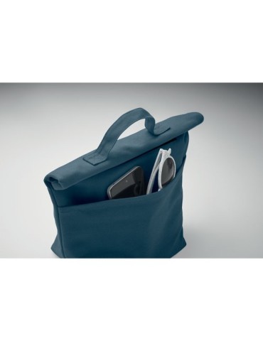 Sac isotherme  en coton recyclé RECOBA COLOUR Matières : coton recyclé Couleurs : bleu personnalisation sur mesure