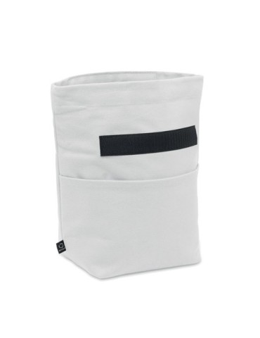 Sac isotherme  en coton recyclé RECOBA COLOUR Matières : coton recyclé Couleurs : blanc personnalisation rapide en France