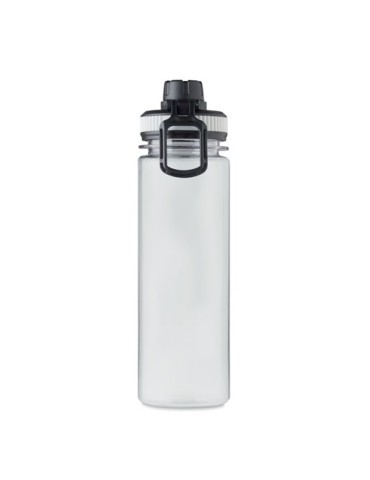 Bouteille publicitaire RPET 750 ml TOTTLE Matières : PET recyclé Couleurs : blanc marquage couleur éclatante
