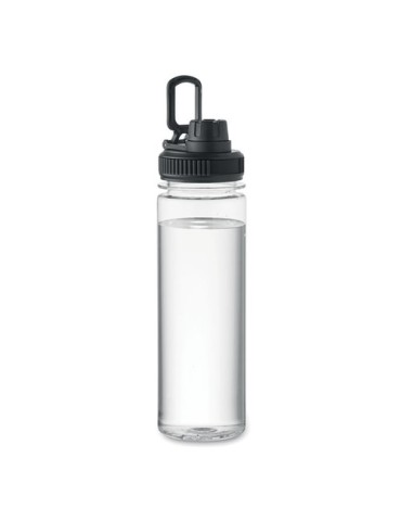 Bouteille publicitaire RPET 750 ml TOTTLE Matières : PET recyclé Couleurs : noir objet promotionnel éco-responsable