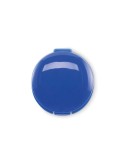 Baume à lèvres végétalien publicitaire EZRA Couleurs : bleu Matières : polypropylène (PP) recyclé objet promotionnel éco-respons
