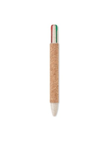 Stylo à bille publicitaire 4 couleurs ARBOCHO Matières : ABS Couleurs : beige cadeau entreprise pas cher