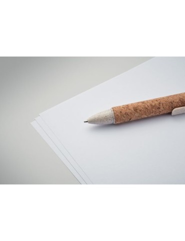 Stylo à bille publicitaire 4 couleurs ARBOCHO Matières : ABS Couleurs : beige impression haute définition