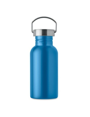 Bouteille publicitaire simple paroi 500 ml FLORENCE SING Couleurs : turquoise Matières : acier inoxydable recyclé personnalisati