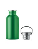 Bouteille publicitaire simple paroi 500 ml FLORENCE SING Couleurs : vert Matières : acier inoxydable recyclé marquage couleur éc